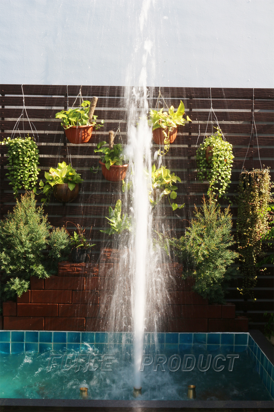 Cascade Fountain nozzle