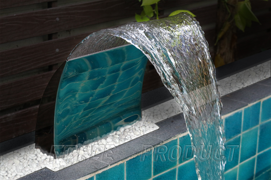 ม่านน้ำตก Water curtain Spa upright