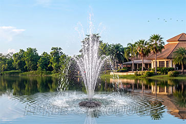 Floating fountain หัวน้ำพุทุ่นลอยน้ำ