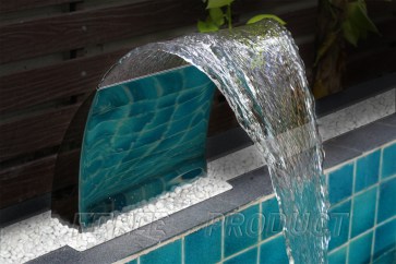 ม่านน้ำตกสปา Spa upright waterfall curtain